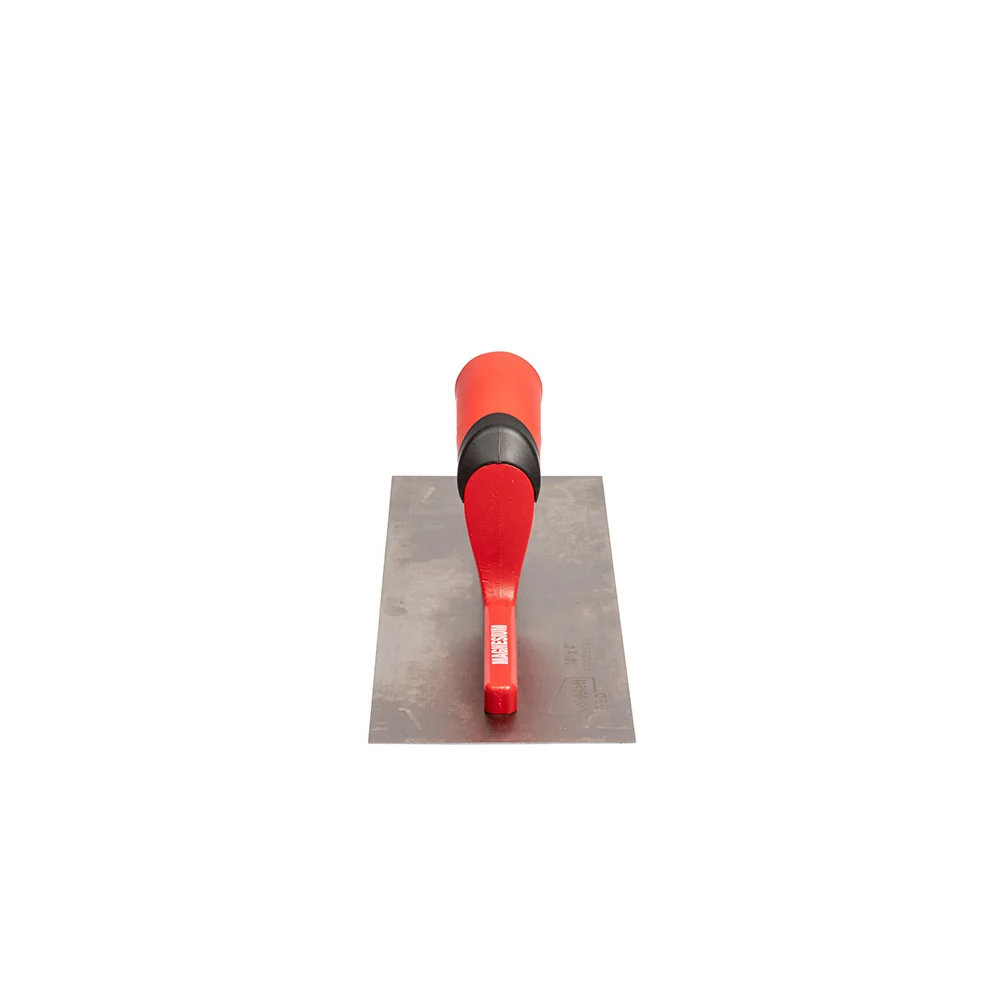 Goldblatt Red Stainless Steel Finishing Trowel W/Soft Grip 14in. x 4in. - Image 2