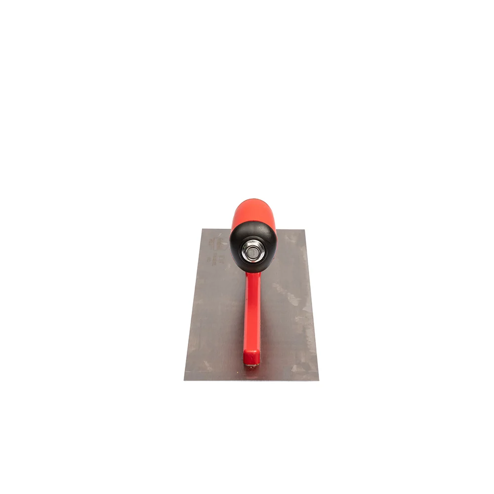 Goldblatt Red Stainless Steel Finishing Trowel W/Soft Grip 16in. x 4in. - Image 2