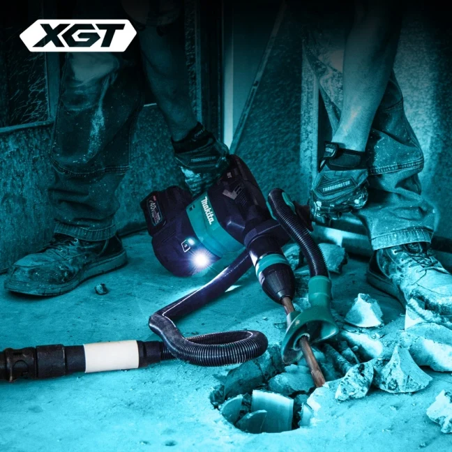 MAKITA HM001GZ 40V Max XGT BL 13
  lbs Demolition Hammer SDS-MAX w/AWS, Tool Only - Image 4