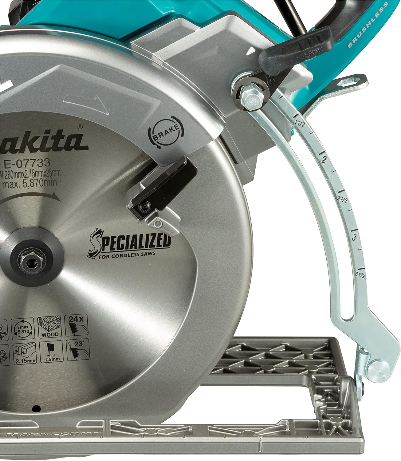 Makita RS002GZ 40V Max XGT
  Brushless 10-1/4 in. Circular Saw with AWS (Tool Only) - Image 5