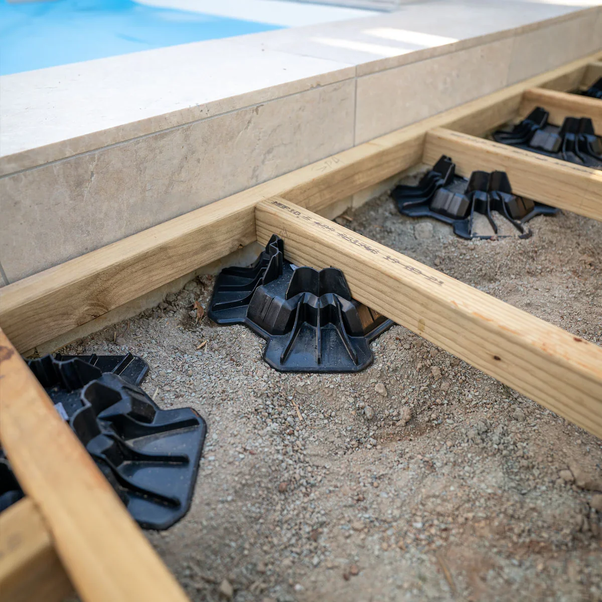 Tuffblock 12 in. x 12 in. x 3.5 in. Foundation Deck Block - Image 5