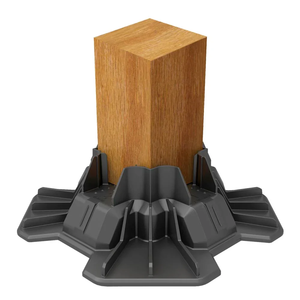 Tuffblock 12 in. x 12 in. x 3.5 in. Foundation Deck Block - Image 6