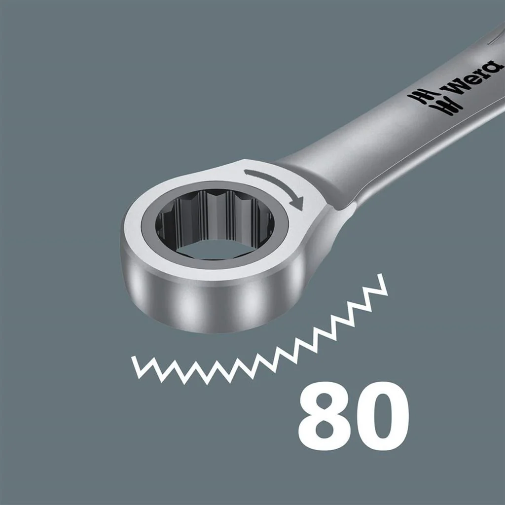 Wera 05073279001 6000 Joker SW 19 mm SB Metric Ratcheting Combination Wrench - Image 6