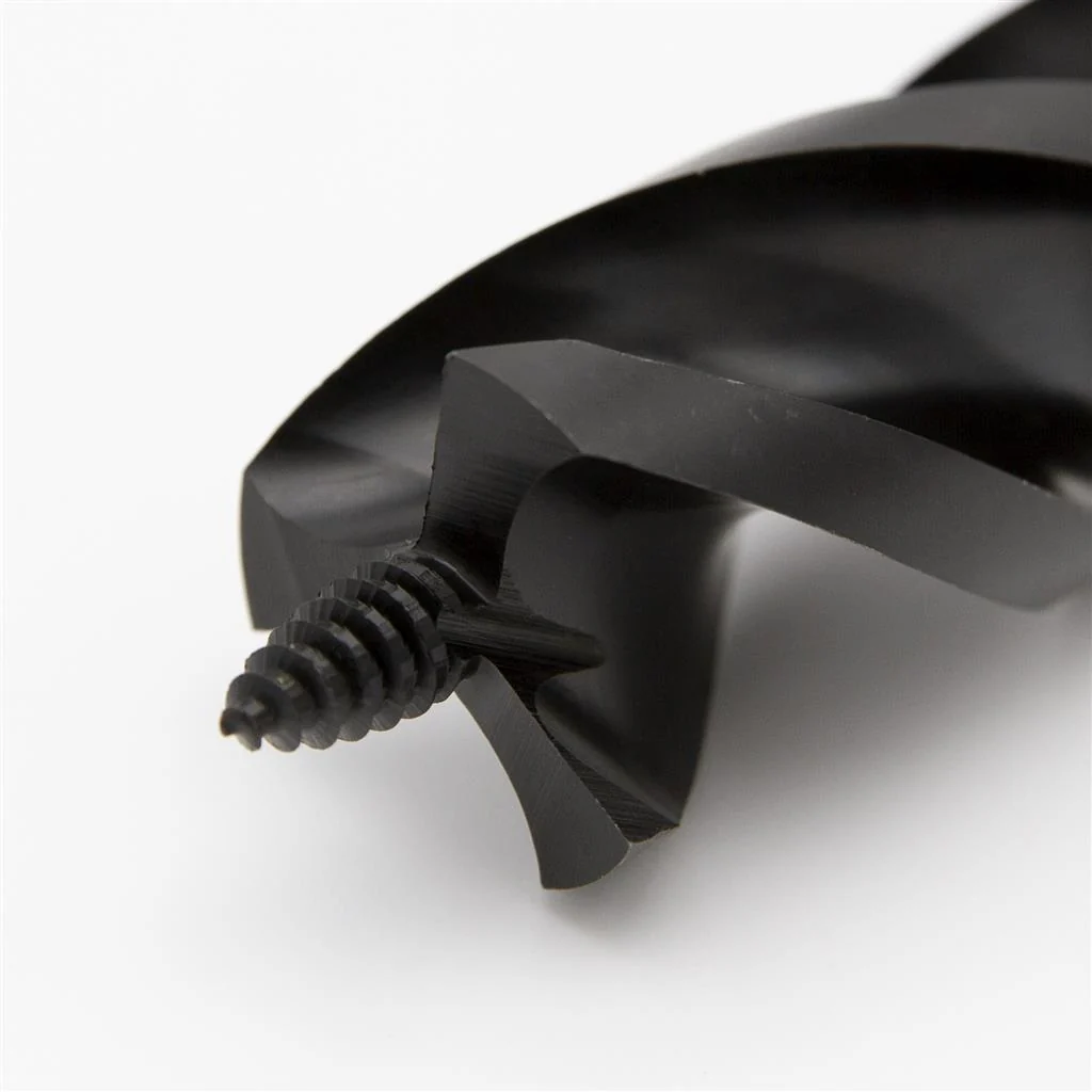WoodOwl 7/8 in. x 18 in. Nail Chipper Tri-Cut Auger Bit - Image 3